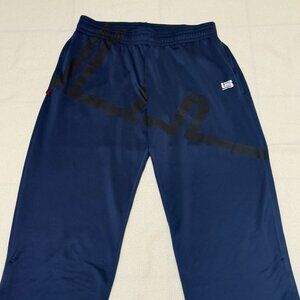 Vtg NWT Nike Lebron Men's Dri-Fit Drawstring Jersey Sweatpants - Navy/Black - XL